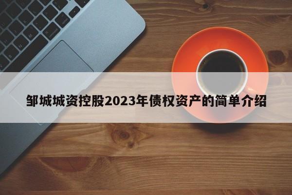 邹城城资控股2023年债权资产的简单介绍